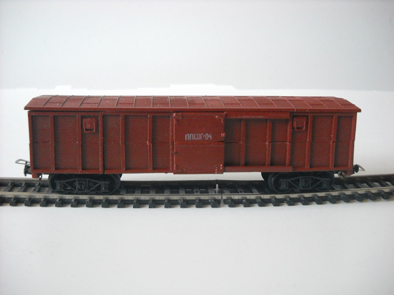 Model of Freight Car with doors